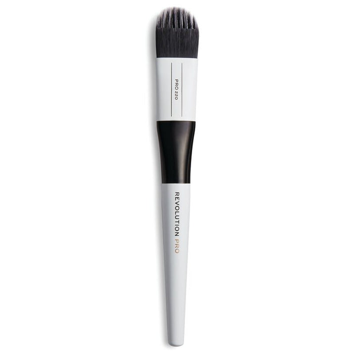 220 Medium Feathered Flat Brush